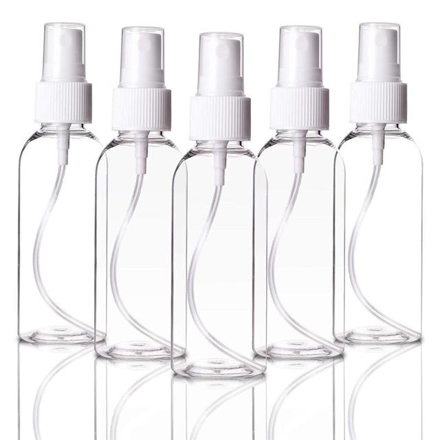 24pcs/lot 60ml 2oz White Clear Fine Mist Mini Spray Bottles With Atomizer  Pumps- For Essential Oils Travel Perfume - Refillable Bottles - AliExpress